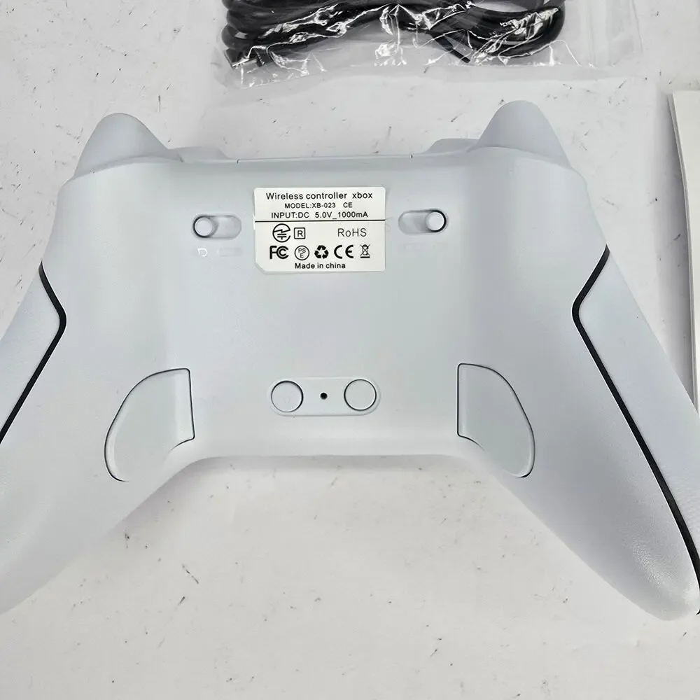 YUYIU XB-023 Wireless White Controller For Xbox 2.4G RGB Joysticks Carbon Black